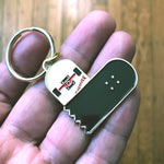 Broken Skateboard Heart - Enamel Keychain Bright Future Heirloom