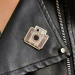 Brownie Twin Vintage Camera Pin Bright Future Heirloom