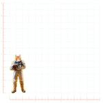 Cat-Astronaut 01 Decal Bright Future Heirloom