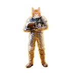Cat-Astronaut 01 Decal Bright Future Heirloom