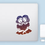 Cosmic Twins Decal Bright Future Heirloom