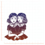 Cosmic Twins Decal Bright Future Heirloom