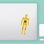 Crash Test Dummy Decal Bright Future Heirloom