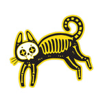 Day of the Dead Cat Decal Bright Future Heirloom