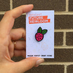 Glitter Strawberry Pin Bright Future Heirloom