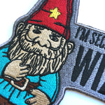 I'm Secretly a Wizard - Embroidered Sew On Patch Bright Future Heirloom