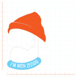 I'm With Zissou Decal Bright Future Heirloom
