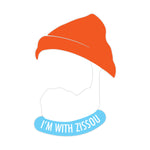 I'm With Zissou Decal Bright Future Heirloom