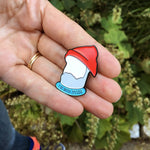 I'm With Zissou Life Aquatic Wes Anderson Pin Bright Future Heirloom