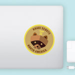 Khaki Scouts Badge - Moonrise Kingdom Wes Anderson Decal Bright Future Heirloom