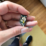 Lucky Cat Pin Bright Future Heirloom