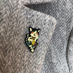 Lucky Cat Pin Bright Future Heirloom