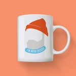 I'm With Steve Zissou - Life Aquatic Wes Anderson Mug
