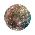 Callisto, Jupiter's Moon Decal