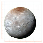 Charon, Pluto's Moon Decal