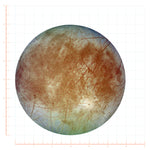 Europa, A moon of Jupiter Decal