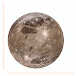 Ganymede, The largest moon of Jupiter Decal