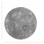Planet Mercury Decal