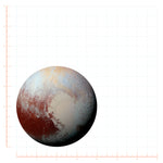 Planet Pluto Decal
