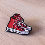 Red Chucks Pin Bright Future Heirloom