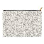 Tan + Black Memphis 01 - Accessory Pouch Bright Future Heirloom