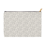 Tan + Black Memphis 01 - Accessory Pouch Bright Future Heirloom