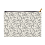 Tan + Black Memphis 02 - Accessory Pouch Bright Future Heirloom