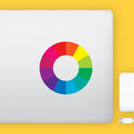 Tertiary Color Wheel Decal Bright Future Heirloom