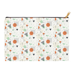 Triangles Circles Memphis - Accessory Pouch Bright Future Heirloom