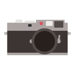 Vintage Leica M3 Camera Decal Bright Future Heirloom