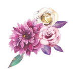 Watercolor Flower Arrangement 03 Decal Bright Future Heirloom