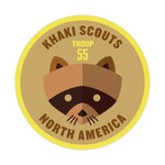 Khaki Scouts Badge - Moonrise Kingdom Wes Anderson Decal