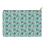 Banana Eyeball Pattern - Accessory Pouch Bright Future Heirloom