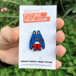 Bingo Bronson - Broad City Pin Bright Future Heirloom