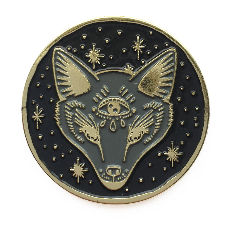 Boho Wolf Pin Bright Future Heirloom