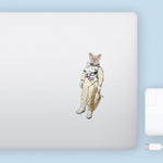 Cat-Astronaut 02 Decal Bright Future Heirloom