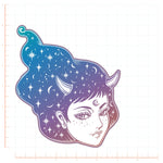 Cosmic Pixie Devil Decal Bright Future Heirloom