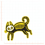 Day of the Dead Cat Decal Bright Future Heirloom