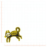 Day of the Dead Cat Decal Bright Future Heirloom