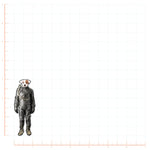 Dog-Astronaut Decal Bright Future Heirloom