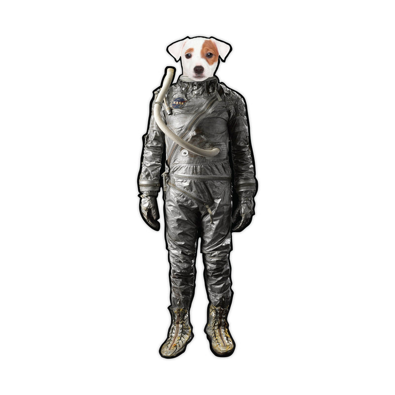 Dog-Astronaut Decal Bright Future Heirloom