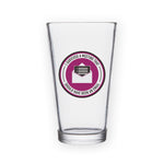 I Survived A Meeting In Purple Pint Glass Bright Future Heirloom