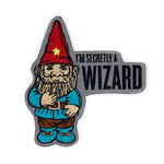 I'm Secretly a Wizard - Embroidered Sew On Patch Bright Future Heirloom