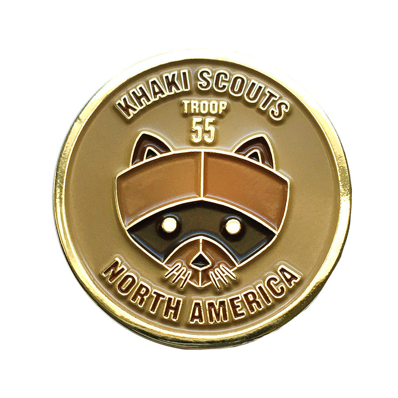 Khaki Scouts - Moonrise Kingdom Wes Anderson Pin Bright Future Heirloom