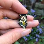 Lucky Cat Pin Bright Future Heirloom