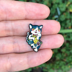 Lucky Cat Pin Bright Future Heirloom