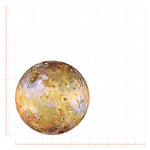 IO, A moon of Jupiter Decal