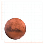 Planet Mars Decal