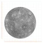 Planet Mercury Decal