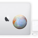 Titan, A moon of Saturn Decal